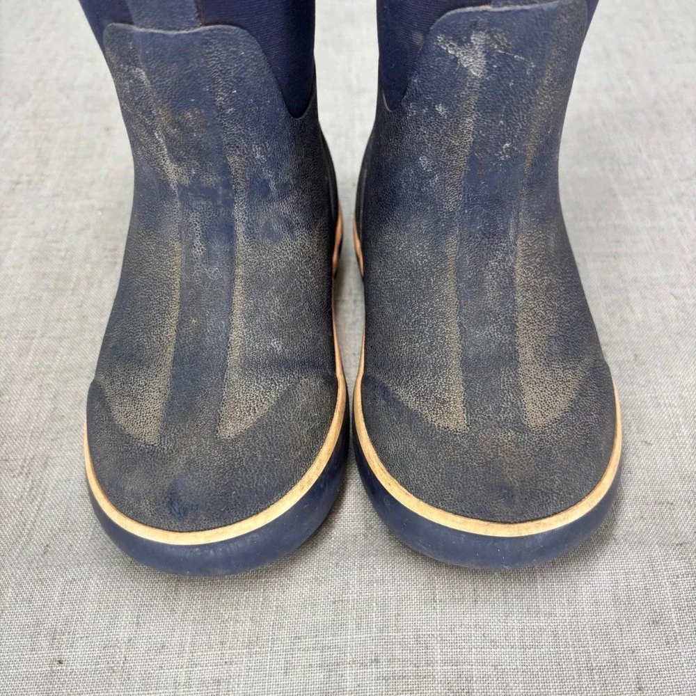 Bogs Classic High Rain Boots Waterproof Insulated Snow Blue Purple Kids Size 9